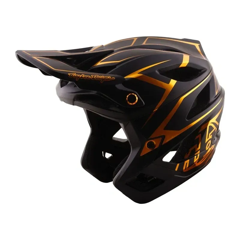 Troy Lee Designs Stage Pinstripe Helmet in Black-6