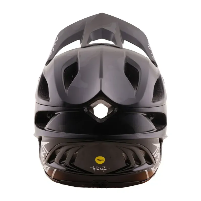 Troy Lee Designs Stage Split Stunt Helmet in Black Camo-2