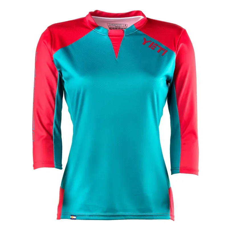Yeti Women's Enduro 3/4 Jersey Coral Small
